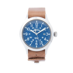 Timex horween online leather chronograph
